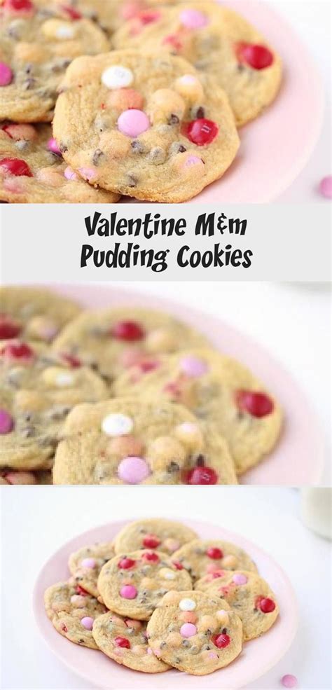 Don't skip softening the butter. Valentine M&m Pudding Cookies - Recipes Ideas in 2020 ...