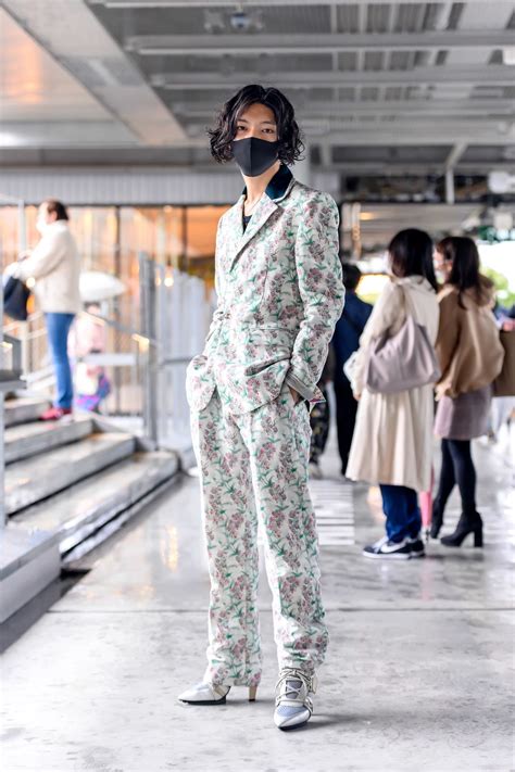 The Best Street Style At Tokyo Fashion Week Spring 2021 British