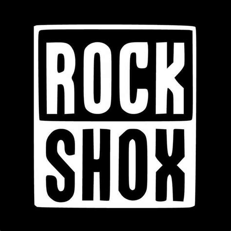 Rock Shox Logo Vinyl Decal Sticker