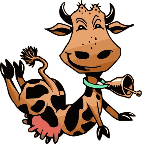 Happy Cow Openclipart