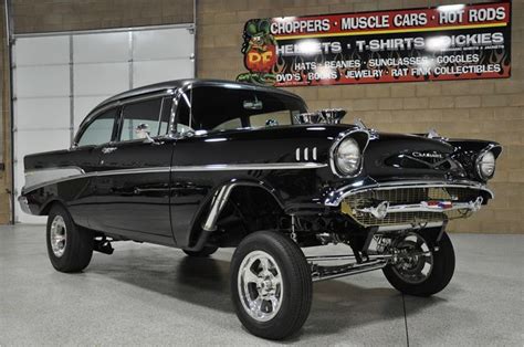 1957 Chevrolet Bel Air Gasser Red Hills Rods And Choppers Inc St
