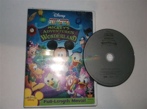Mickey Mouse Clubhouse Mickeys Adventures In Wonderland Dvd 2009