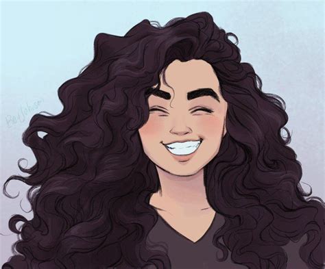 Bev Johnson 🌸 On Twitter Curly Hair Drawing Curly Hair Cartoon How To Draw Hair