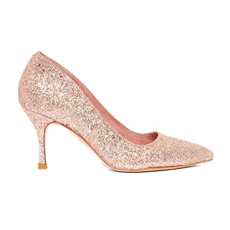 Rose Gold Blush Pump Comfortable Heels Ally Shoes