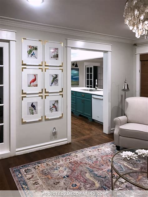 It is also a good way to store memories and to this will give you ideas on how to minimally place frames while giving it the kind of look you want. New Living Room Artwork - Gallery Wall Of Bird ...