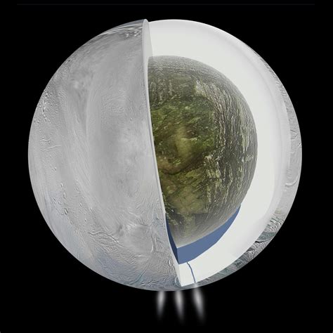 NASA Detects Ocean Inside Saturn S Moon Enceladus