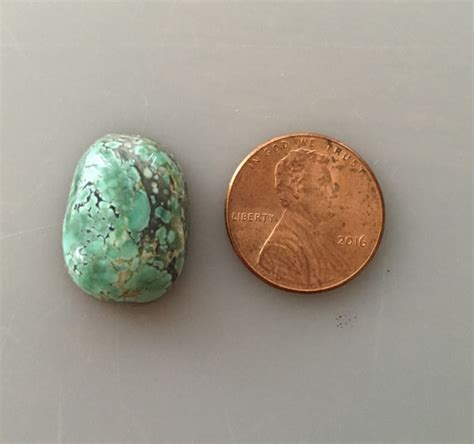 High Grade Damale Turquoise Cabochon All Natural 145 Carat Cab Stone