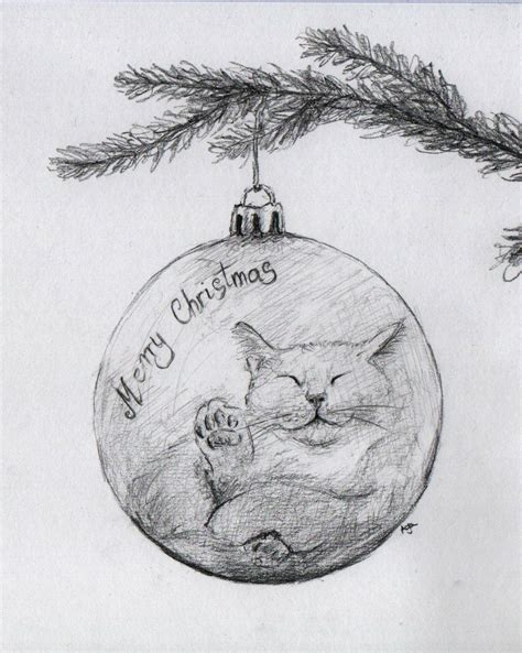 Aggies Drawings Merry Christmas Pencil Drawing