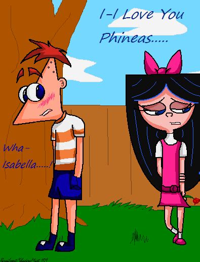 Phineasandisabellainbed Love You Phineas By