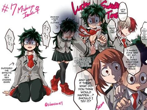 Part 1 Of Femdeku Everyone X Deku My Hero Academia Manga Buko No