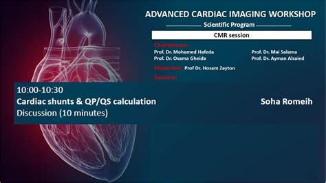 Cardiac Shunts And How To Measure Qpqs Live Recording Youtube