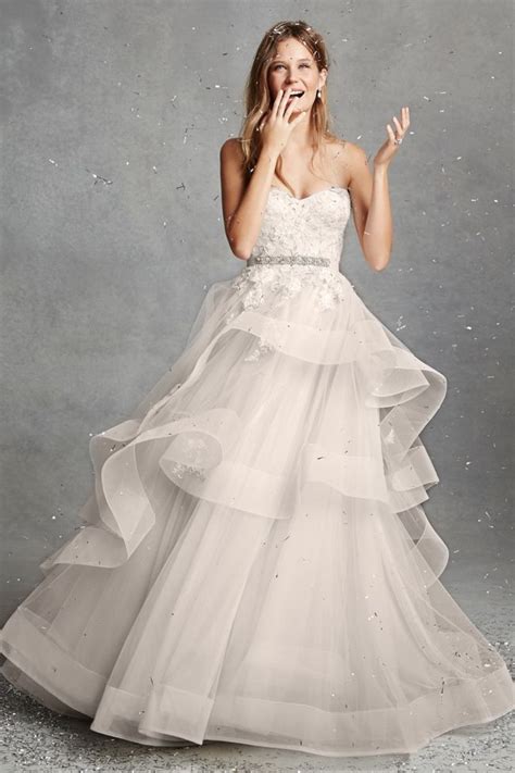 Bridal Bliss See Monique Lhuilliers Affordably Priced Wedding Dresses
