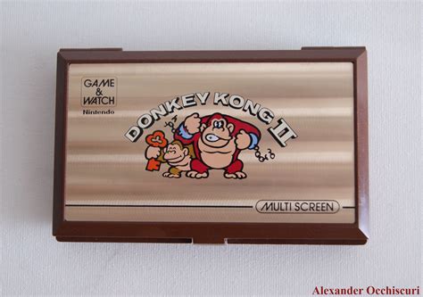 Nintendo Vintage Game And Watch 1983 Multiscreen Donkey Kong Ii Mint