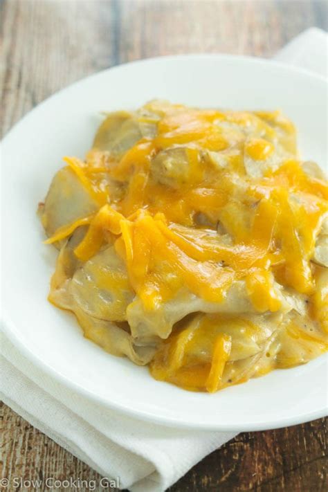 A large crockpot will hold a lot of potatoes. 35 Best Ideas Box Scalloped Potatoes In Crock Pot - Best ...