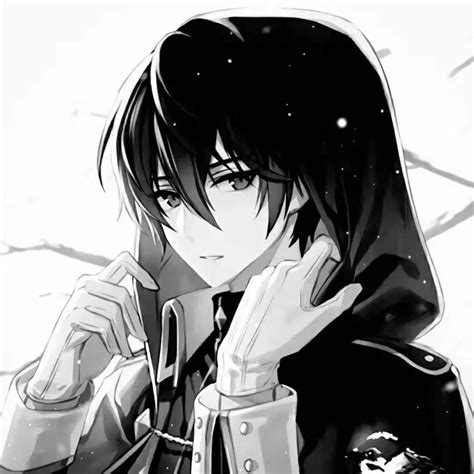 Anime Male Profile Picture Black Hair Wallpaperin