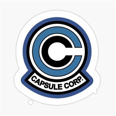 Capsule Corp Stickers Redbubble