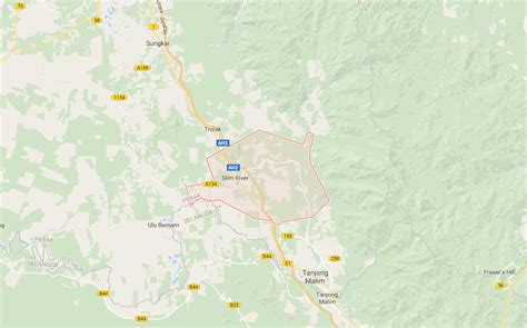 Train fares (tambang) on this ets route cost: Kenali Slim River | Orang Perak