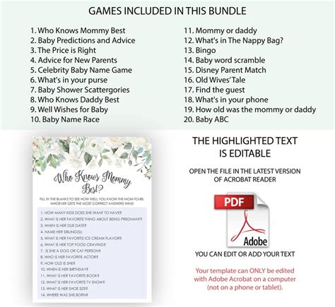 Baby Shower Games Printable Disney Parent Match Baby Etsy