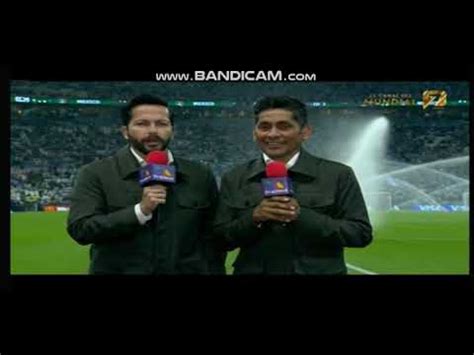 TV AZTECA INICIO DEL PARTIDO MEXICO VS ARGENTINA YouTube