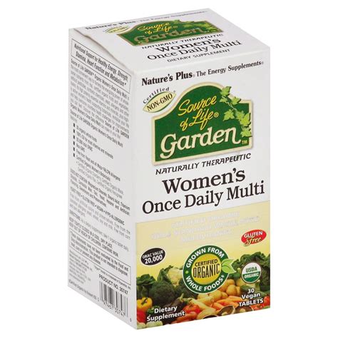 nature s plus source of life garden women s daily multivitamin tablets shop multivitamins at h e b