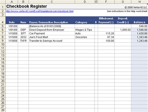 10 Blank Check Templates For Microsoft Excel 2021