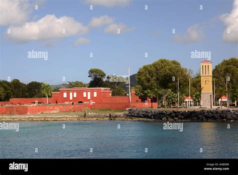 Stcroix Frederiksted Fort Frederik Stock Photo Alamy