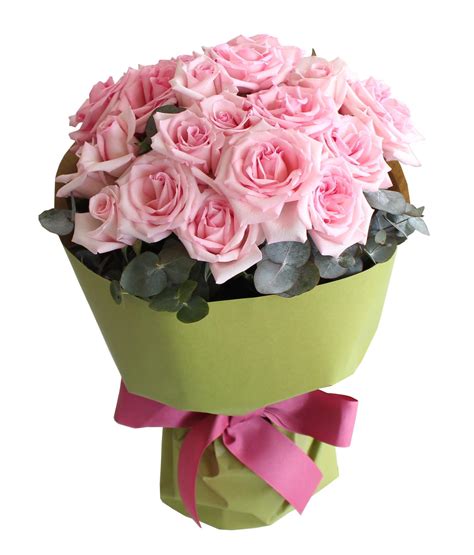 24 Pink Roses Bouquet Online T And Flowers