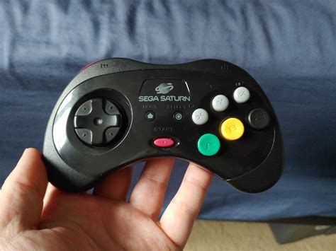 Retro Bit Sega Saturn Bluetooth Wireless Controller 8 Button Arcade Pad