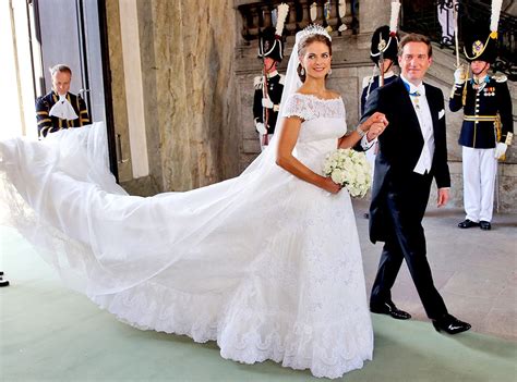 Princess Madeleine Of Sweden From So Many Royal Wedding Dresses E News