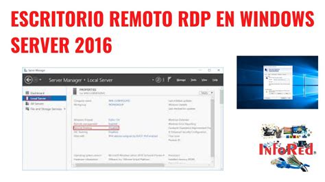 Cómo Configurar El Rol De Escritorio Remoto Rdp En Windows Server 2016