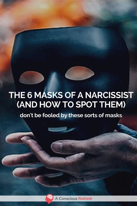 It is important to detect a narcissist early on. The 6 Masks Of A Narcissist (And How To Spot Them)