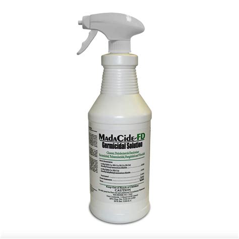 MadaCide FD Germicidal Solution 32 Oz Spray Bottle Amazon In