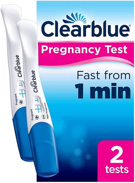 Buy Clearblue Pregnancy Test Rapid Detection 1 Minute Test Result 2