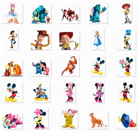 Lista 91 Foto Fotos De Todos Los Personajes De Disney Mirada Tensa