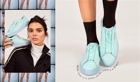Leonn Ward Flashes Kendall Jenner In Adidas Originals Sleek