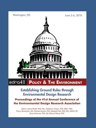 Edra 41 Environmental Design Research Association