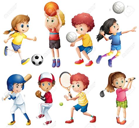 Kids Sports Clipart 5 Clipart Station