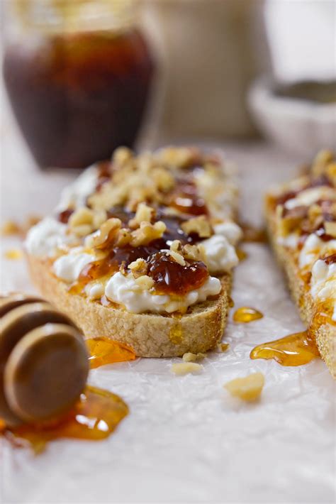 Honey Fig Jam And Cottage Cheese Toast Simply Scratch