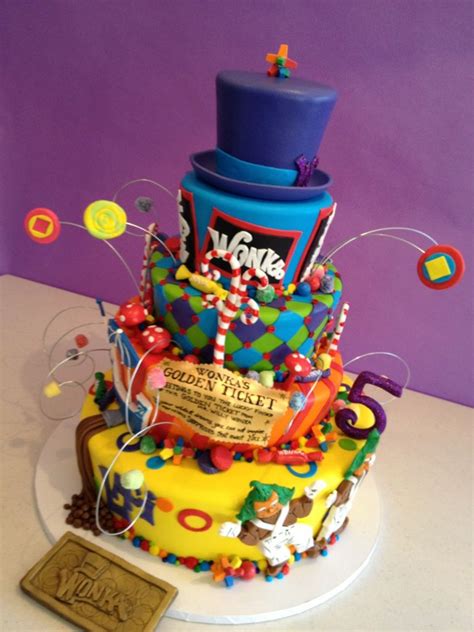willy wonka themed cake this one was so fun to make willy wonka candy cakes cupcake cakes