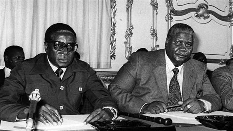 Robert Mugabe Young Robert Gabriel Mugabe South African History Online One Of Earliest