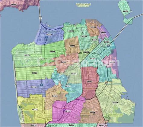 San Francisco Zip Codes