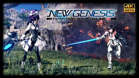Phantasy Star Online New Genesis Cinematic Intro Opening Game Trailer K Youtube