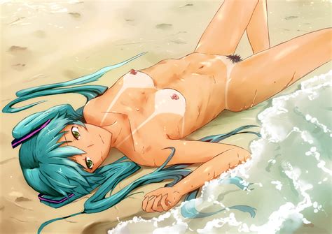 Miku Nude Beach By Nirui Hentai Foundry