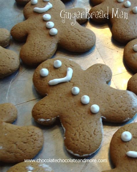 Gingerbread Men Cookies Chocolate Chocolate And More