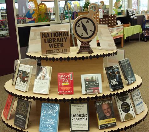 National Library Week 2018 Libraries Lead Display Library Week
