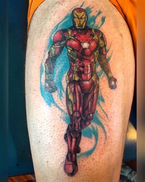 Updated 40 Bold Iron Man Tattoos March 2020 In 2020 Iron Man