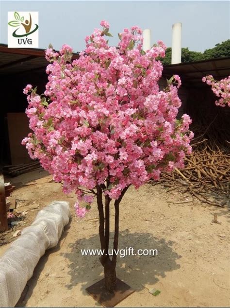 Uvg Miniature Cherry Blossom Tree Artificial Trees Indoor With Pink