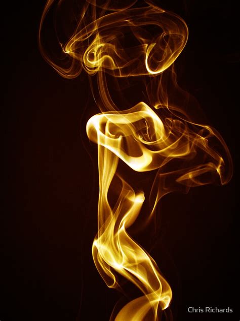 Golden Smoke By Chris Richards Redbubble
