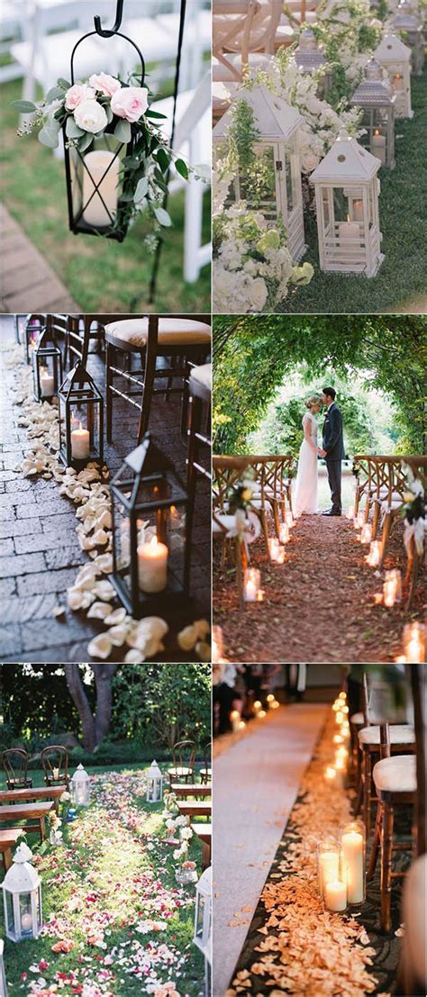 Outdoor Wedding Aisle Decoration Ideas To Love Wedding