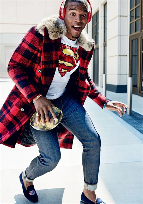 Cam Newton Steps Out In Falls Biggest Loudest And Brightest Clothes Gq